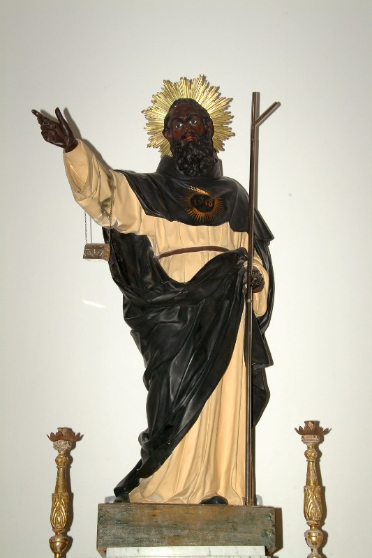 Bottega siciliana sec. XIX, Statua di S. Calogero