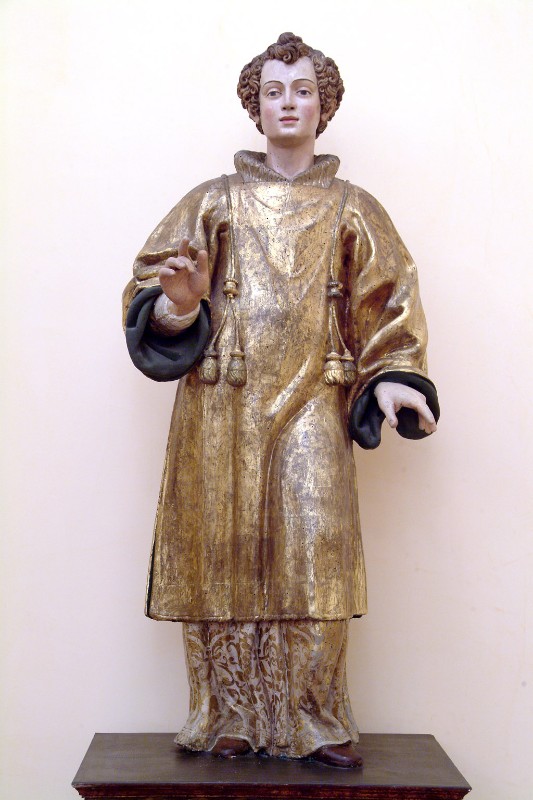 Bottega siciliana prima metà sec. XVIII, Statua di S. Stefano