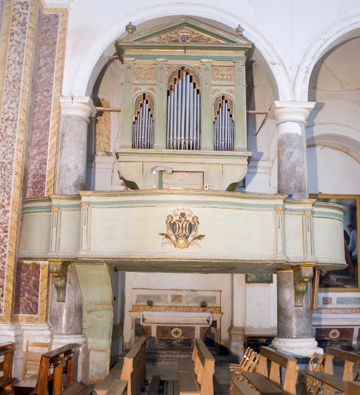 Ambito siciliano sec. XIX, Organo e cantoria