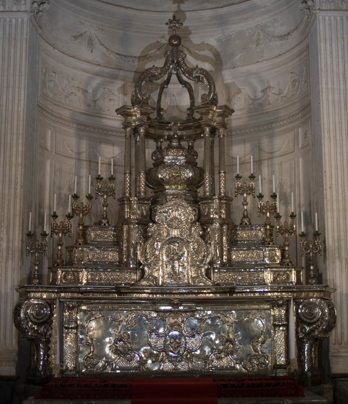 Manif. palermitana sec. XVIII, Altare del Santissimo