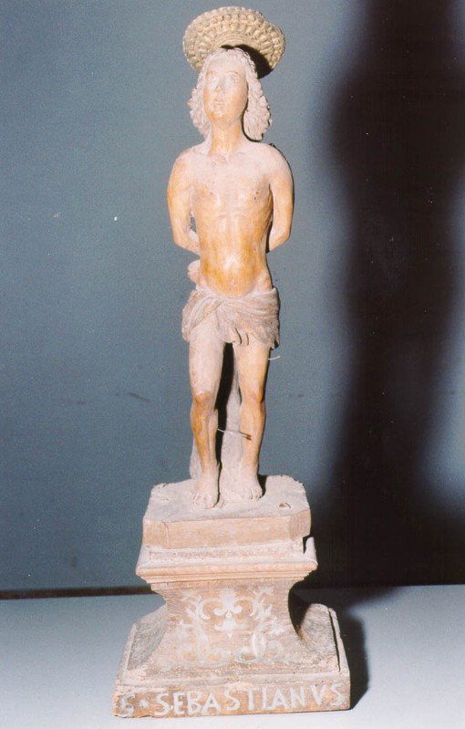 Bottega siciliana (1760), Statua di San Sebastiano