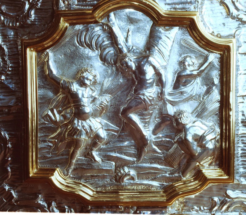 Bottega messinese sec. XVIII, Martirio di San Sebastiano