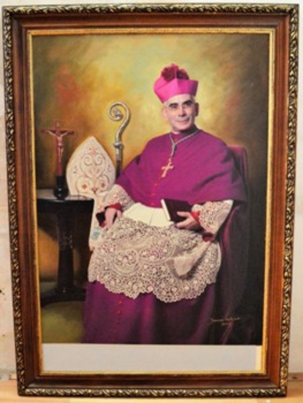 Bottega siciliana (2005), Ritratto del vescovo Michele Pennisi