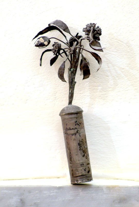 Bottega palermitana sec. XIX, Verga fiorita di S. Calogero