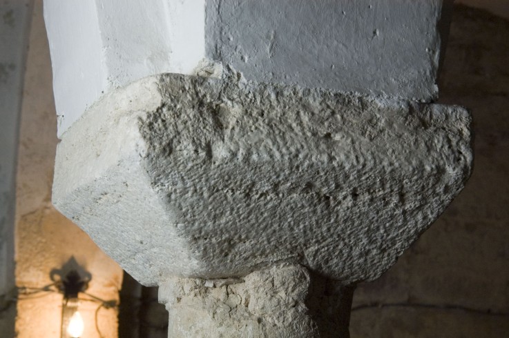 Bott. umbra sec. XII, Capitello della terza colonna sinistra