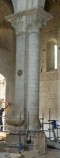 Bott. umbra sec. XIII, Pilastro con capitello con San Giovanni Evangelista