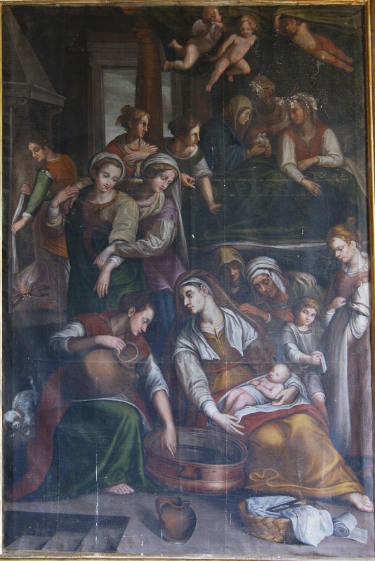 Scuola di Nebbia C. sec. XVI, Natività di Maria