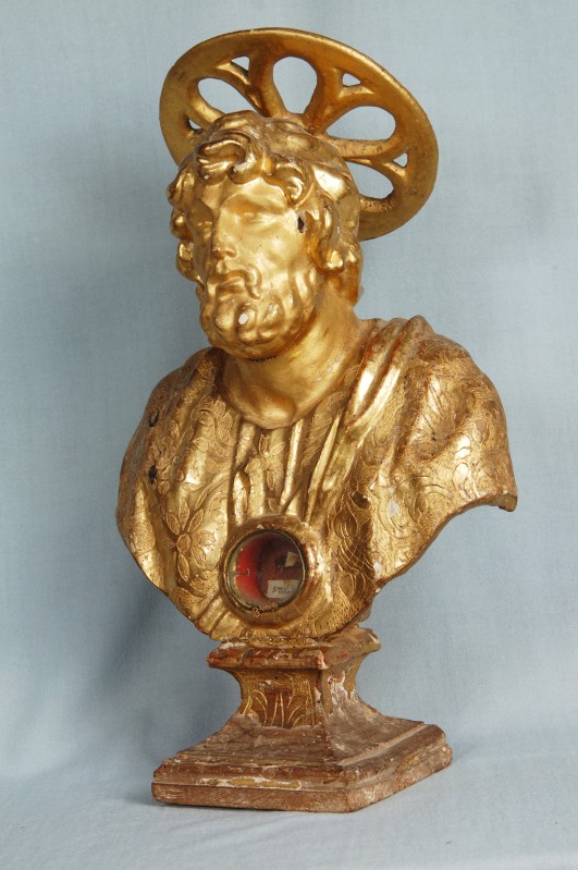 Bott. dell'Italia centr. sec. XVII, Reliquiario a busto di San Teodoro