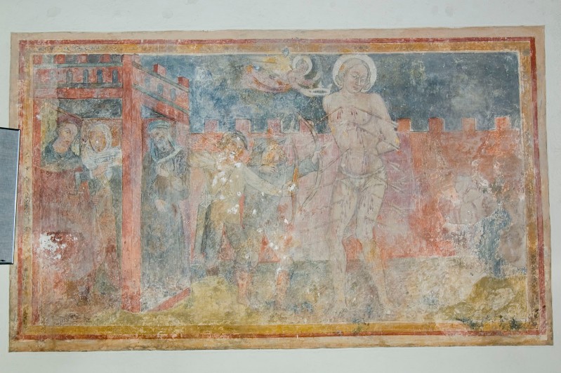 Bott. dell'Italia centr. sec. XIV, Martirio di San Sebastiano