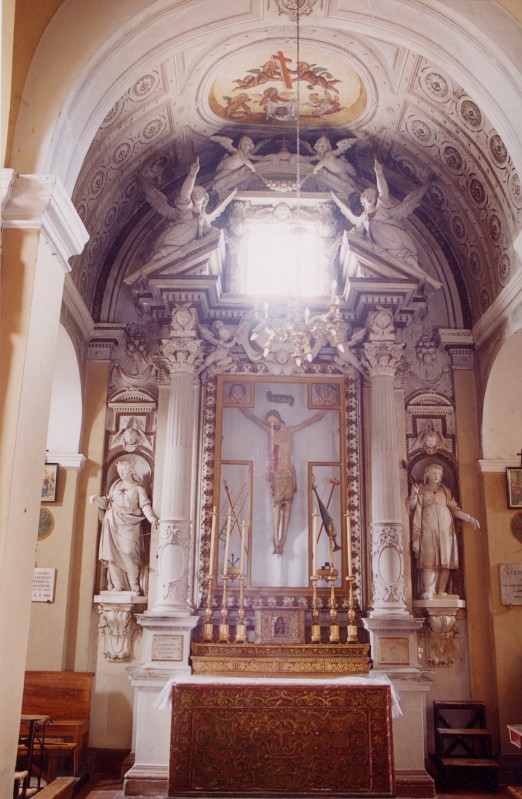 Grimani G. sec. XVII, Altare con Virtù