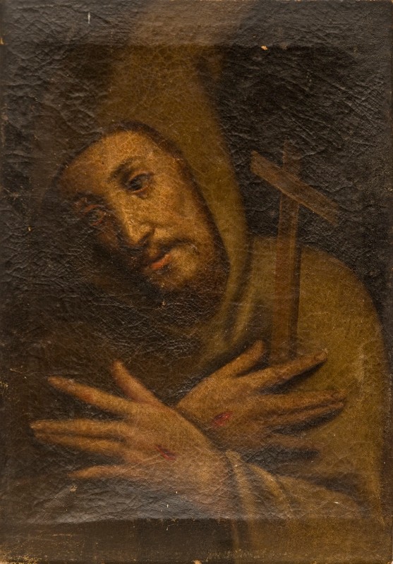 Ambito romano sec. XVII, San Francesco d'Assisi