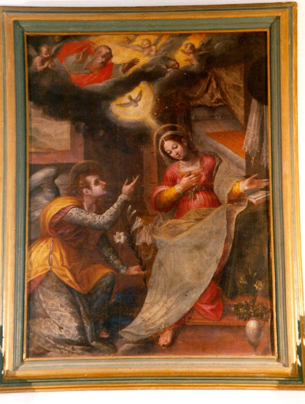 Scuola di Barocci F. sec. XVII, Annunciazione