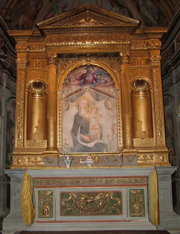 Francesco da Fiesole (1572), Altare della Madonna di Mongiovino