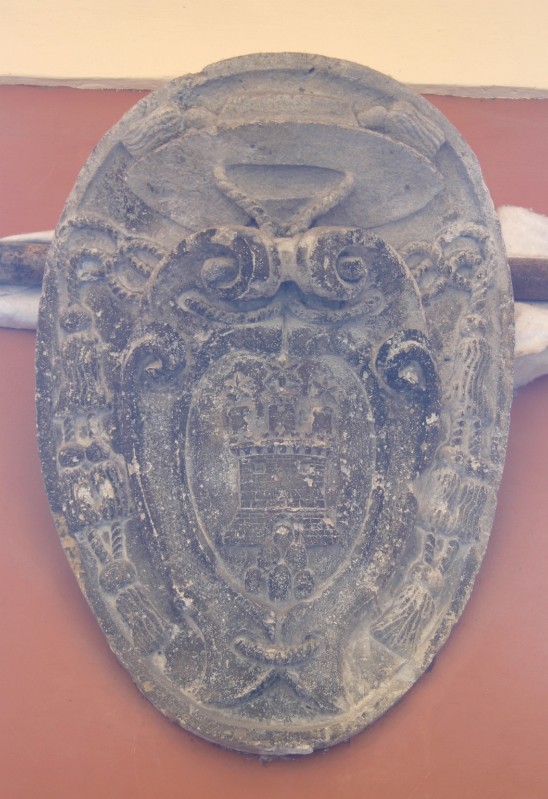 Maestranze umbre sec. XVII, Scudo con stemma con torre e stelle
