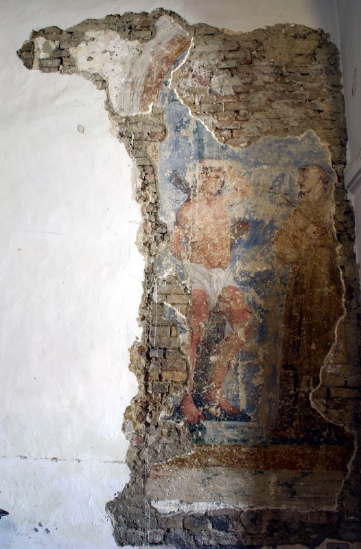 Ambito umbro sec. XIX, San Sebastiano e San Francesco d'Assisi