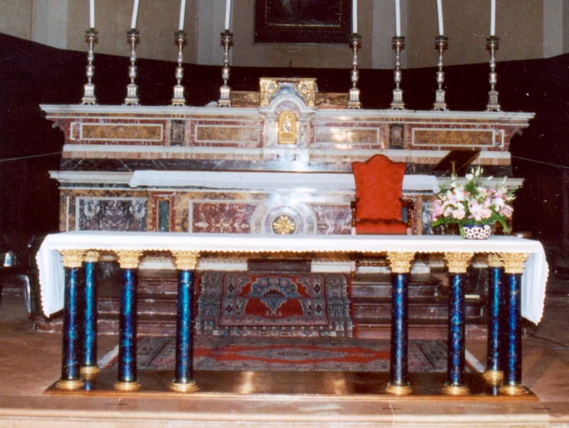 Ricci Sebastiano sec. XVIII, Macchina d'altare maggiore