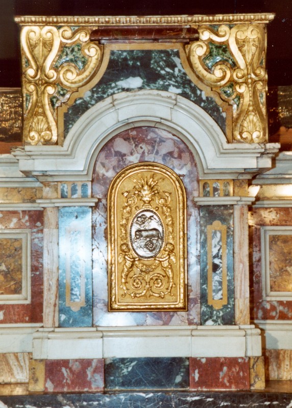 Ricci Sebastiano sec. XVIII, Tabernacolo dell'altare maggiore