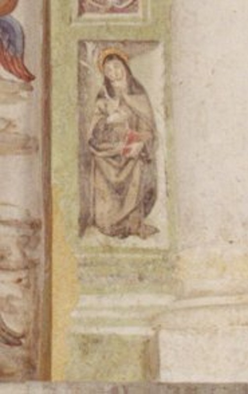 Pittore umbro sec. XVI, Santa Chiara d'Assisi