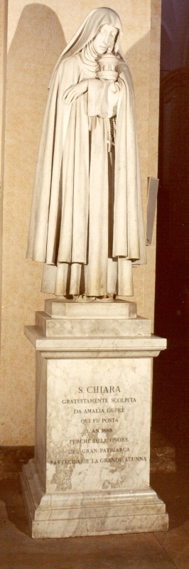 Duprè A. (1888), Statua di Santa Chiara d'Assisi