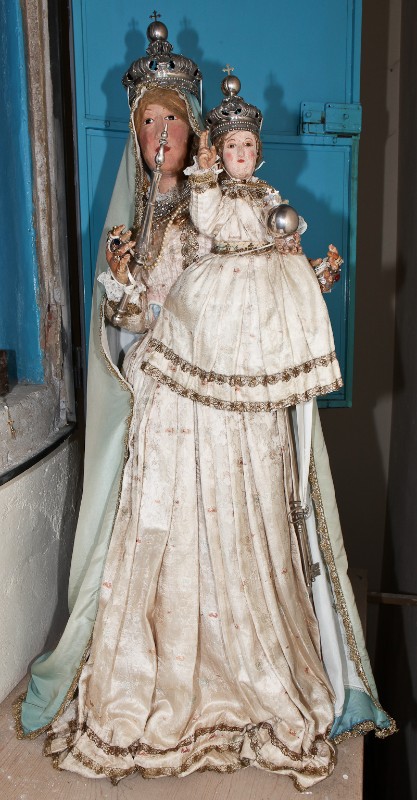 Bottega Italia centrale sec. XIV, Madonna con Gesù Bambino