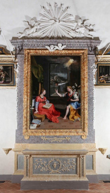 Maestranze umbre sec. XVII, Altare laterale marmorizzato