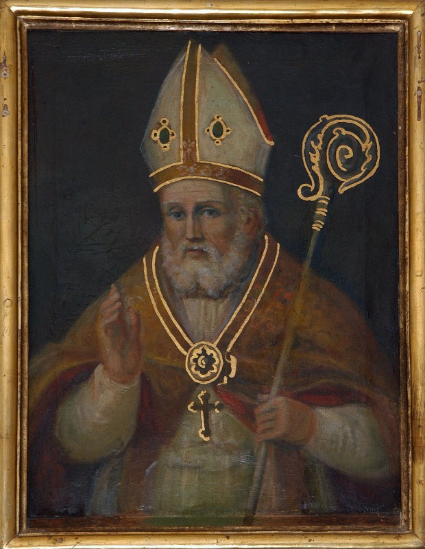 Ambito eugubino sec. XIX, Sant'Ubaldo Vescovo