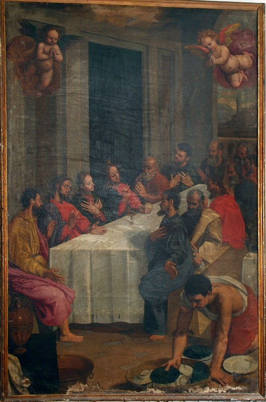 Scuola di Barocci Federico sec. XVII, Ultima cena