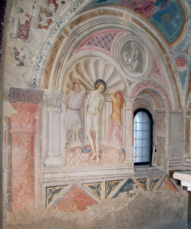 Bedi Jacopo (1458), San Sebastiano flagellato