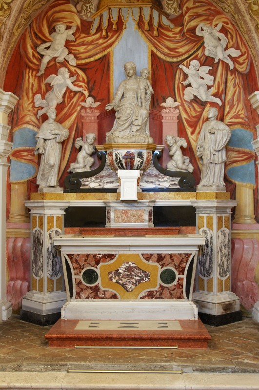 Maestranze friulane sec. XVII, Altare maggiore