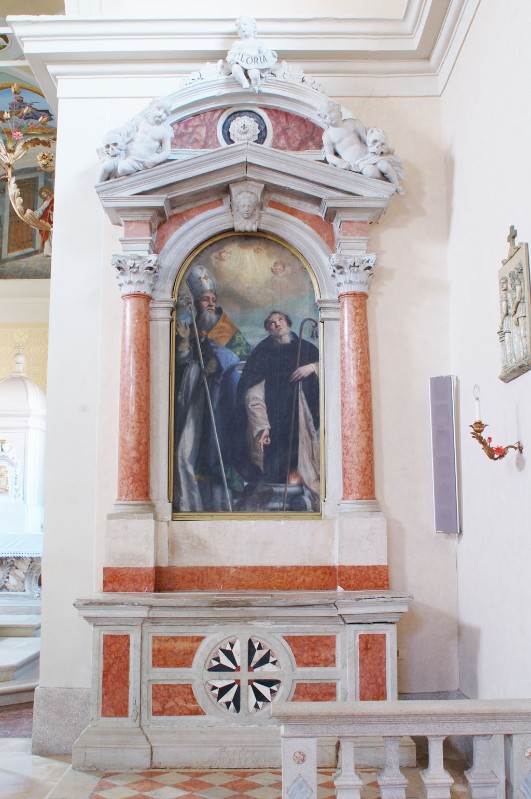 Maestranze friulane sec. XVIII, Altare dei Santi Gottardo e Antonio Abate