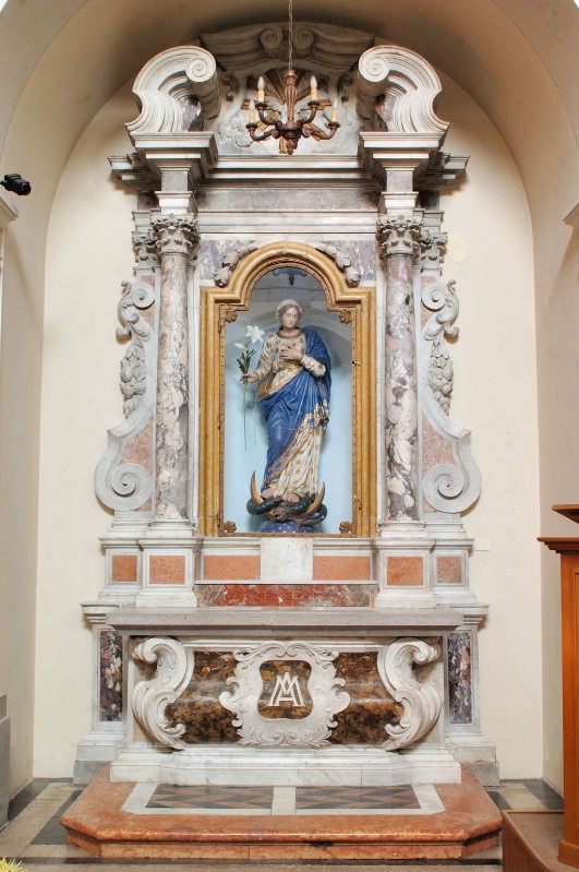 Maestranze friulane sec. XVIII, Altare dell'Immacolata