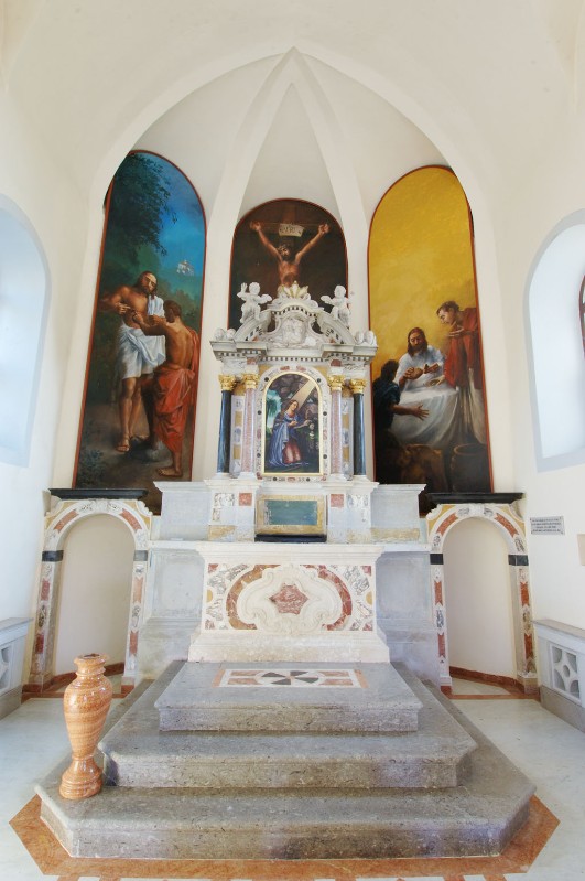 Maestranze friulane sec. XVIII, Altare maggiore in marmo