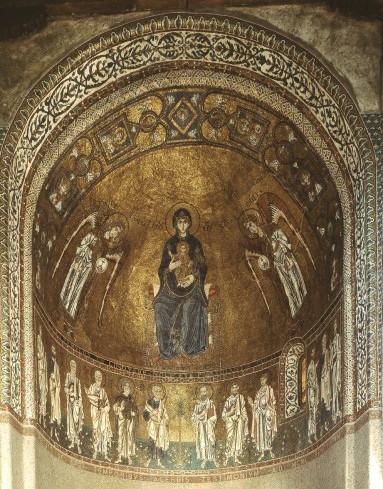 Ambito altoadriatico primo quarto del sec. XII, Mosaico dell'Assunta