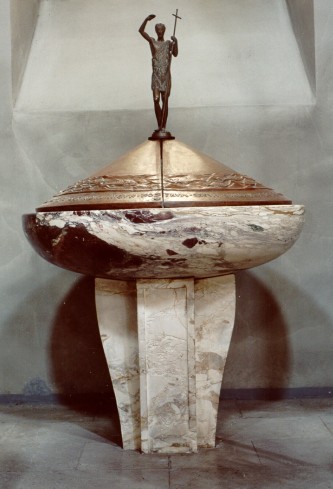 Frandoli Vittorio (1957), Fonte battesimale