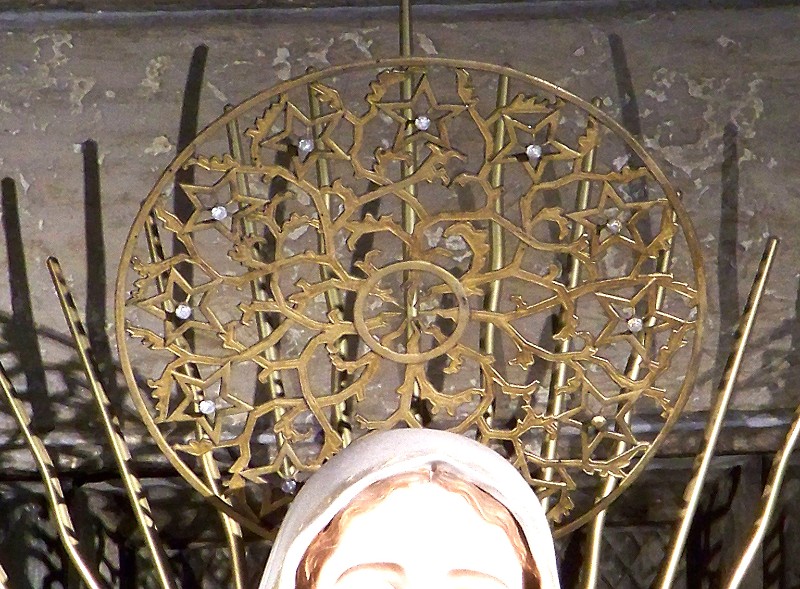 Sbisà Carlo terzo quarto del sec. XX, Corona della Madonna con Immacolato Cuore