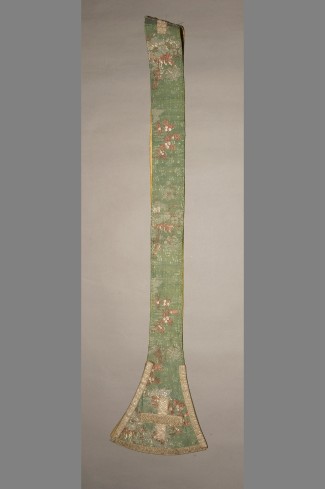 Manifattura lionese (1760-1770), Stola verde 1/2