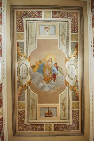 Mastacchi B. (1924), Decorazione del soffitto della navata
