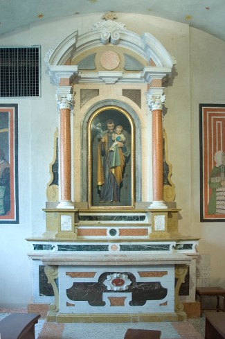 Maestranze trentine (1913), Altare di S. Giuseppe