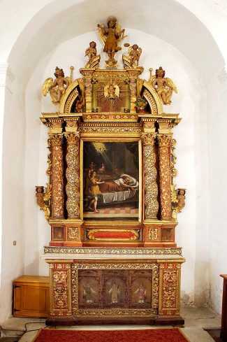 Ramus G. S. (1676), Altare di S. Giuseppe