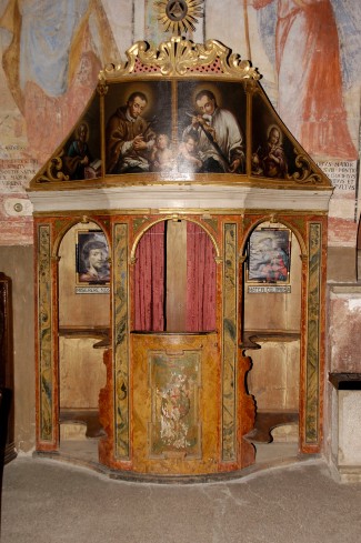 Bottega trentina-Lamp M. (?) (1723-1758), Confessionale