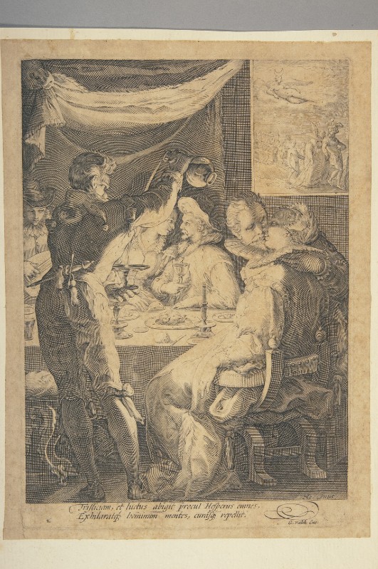 Saenredam J. fine sec. XVI, Allegoria della Sera
