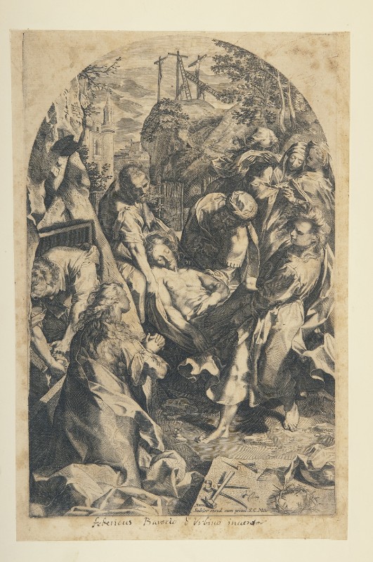 Ambito fiammingo (1595-1610), Sepoltura di Cristo