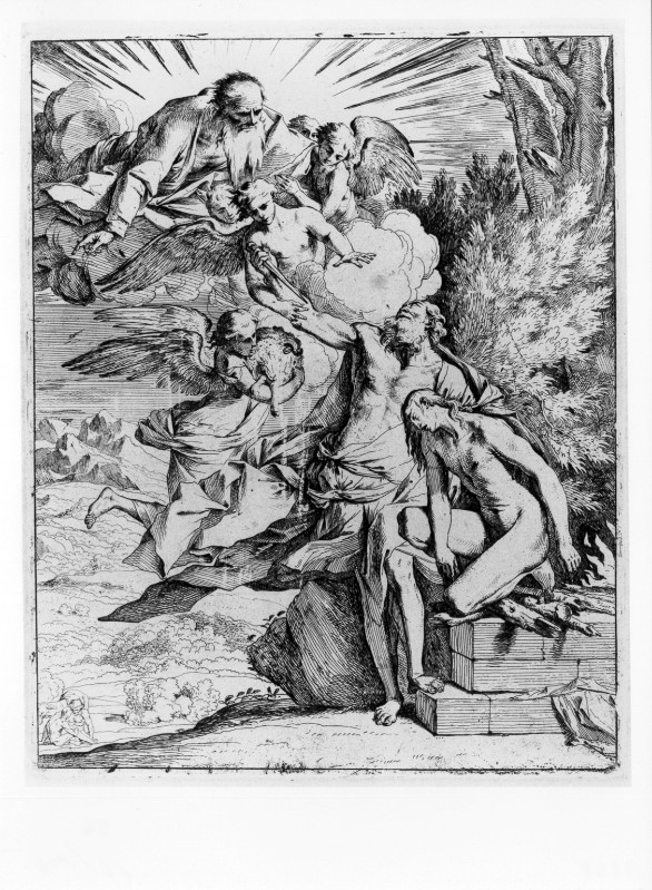 Testa P. (1640-1642), Sacrificio di Isacco