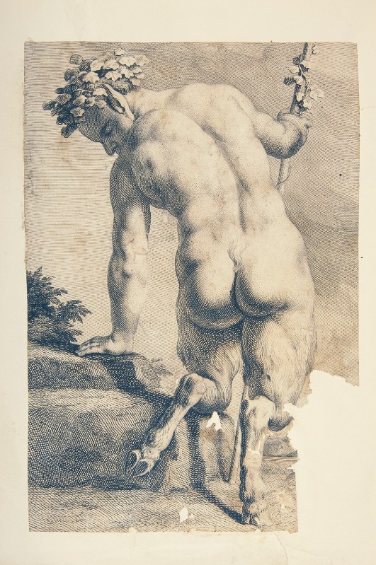 Ambito francese (?) secc. XVII-XVIII, Satiro