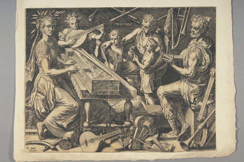 Cort C. (1565 circa), Allegoria della Musica