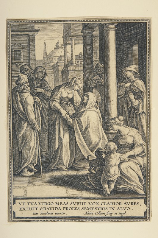 Collaert A. (1580-1618), Visitazione
