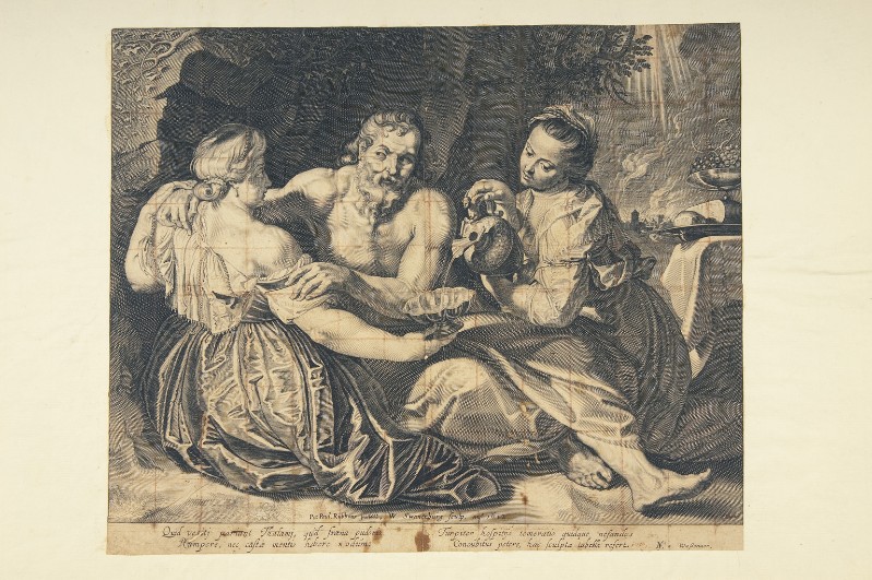 Swanenburgh W. (1612), Lot e le figlie