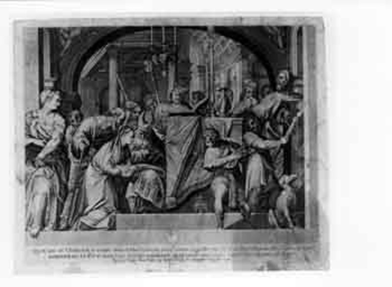 Villamena F. (1597), Presentazione di Gesù al tempio