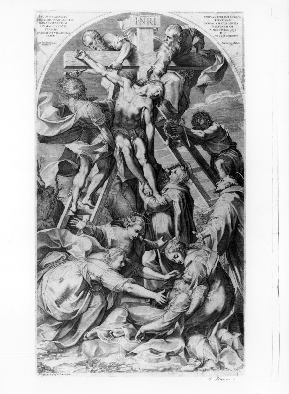 Villamena F. (1606), Gesù Cristo deposto dalla croce