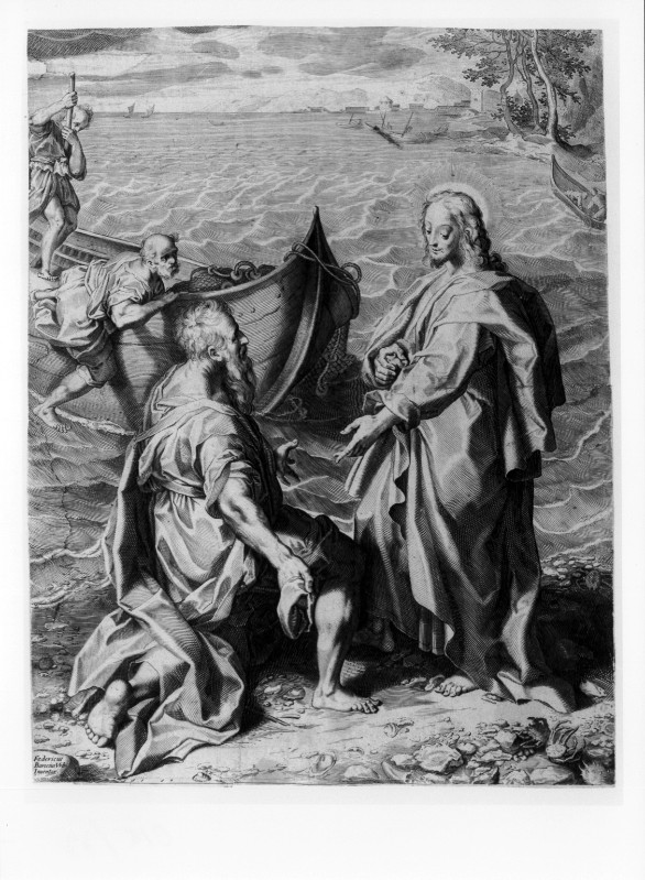 Ambito italiano (1591 circa), Vocazione di S. Pietro e S. Andrea